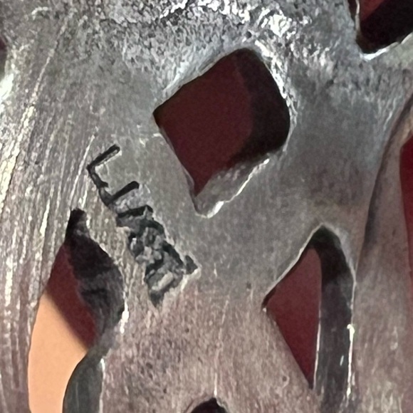 Artisan Celtic Knot Sterling Silver Ring Band Size 7 Woven Basket 925 - Picture 5 of 8